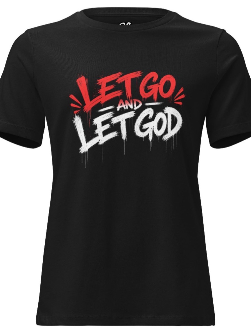 2wenty8 Women’s  “Let Go and Let God “ T-Shirt - Picture 3 of 9